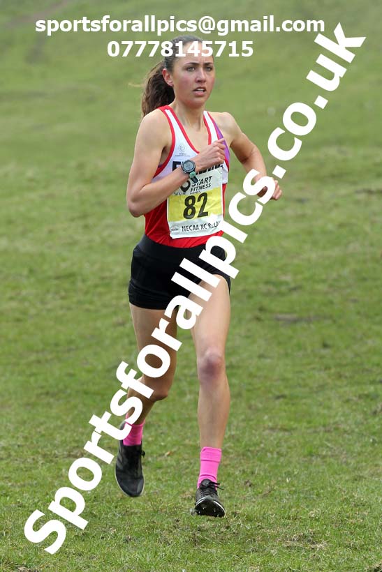 Masters men 2021 NECAA Cross Country Relays, Thornley Farm, Peterlee, Saturday, April 10th. Photo: David T. Hewitson/Sports for All Pics
